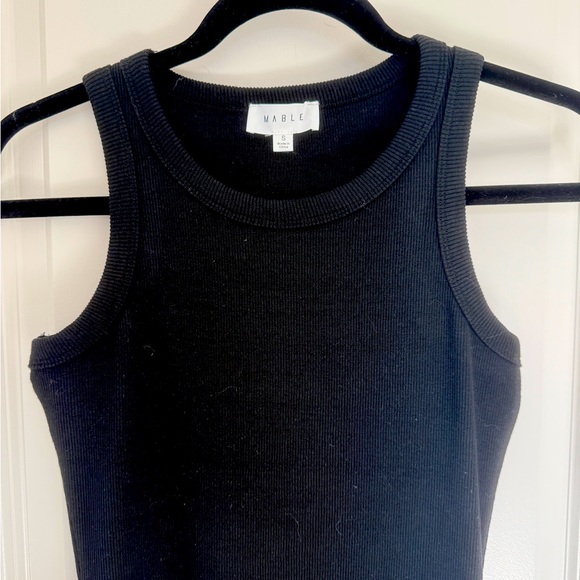 VICI Jenella Ribbed Midi Dress - Black - Small - Picture 3 of 5